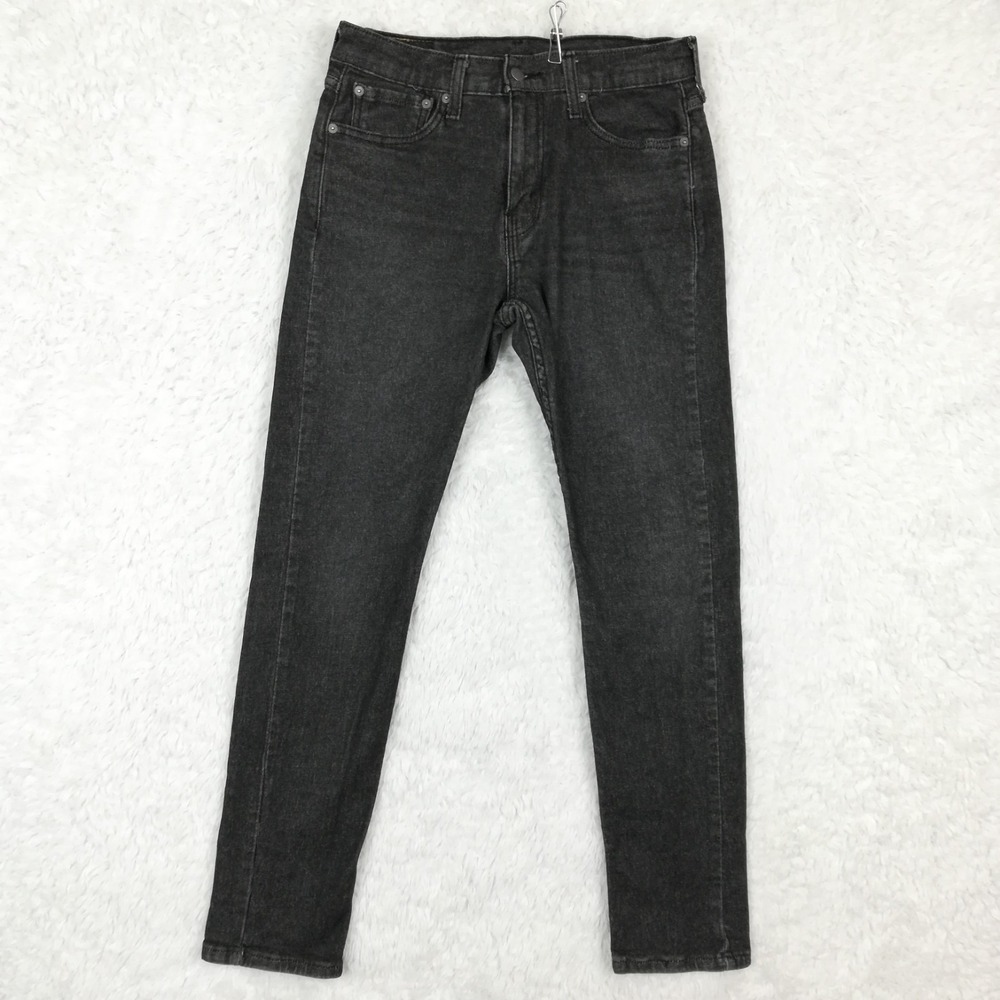 Levi's Mens Jeans 510 Skinny‎ Fit Black Denim Classic Stretch 32x32